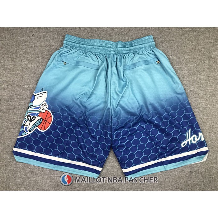 Short Charlotte Hornets Ville Just Don 2021-22 Vert